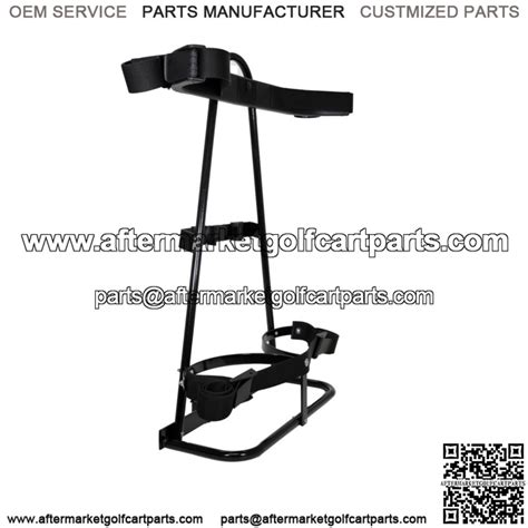 Golf Cart Rear Seat Kit Golf Club and Bag Attachment (Fits 7" Grab Bars) - The world's largest ...