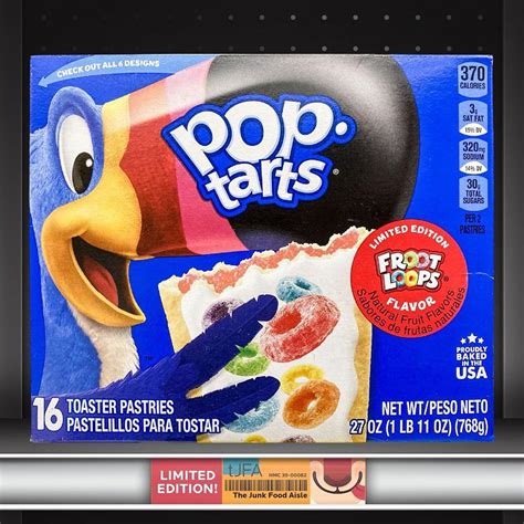 Froot Loops Pop-Tarts - The Junk Food Aisle