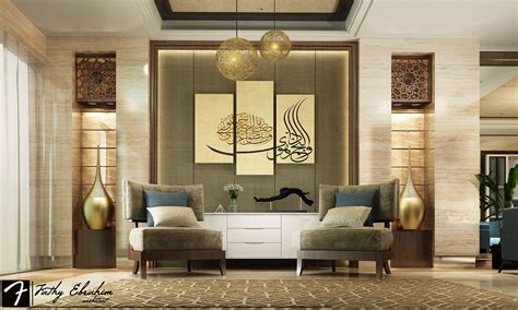 modern Islamic interior design :: Behance