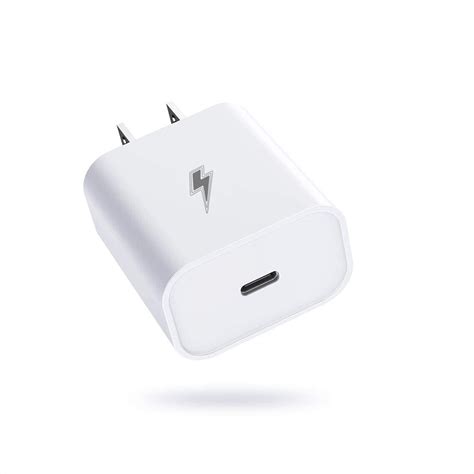 USB-C 20W Quick-Charging Wall Block – Charge Cords