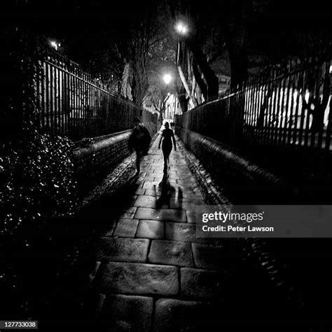 174 Woman Walking Dark Alley Stock Photos, High-Res Pictures, and ...