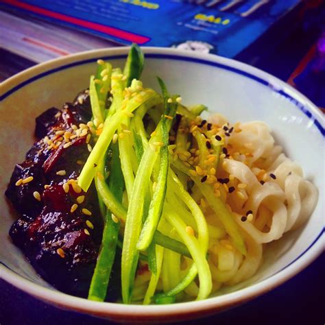 Korean food photo: jjajangmyeon - Maangchi.com