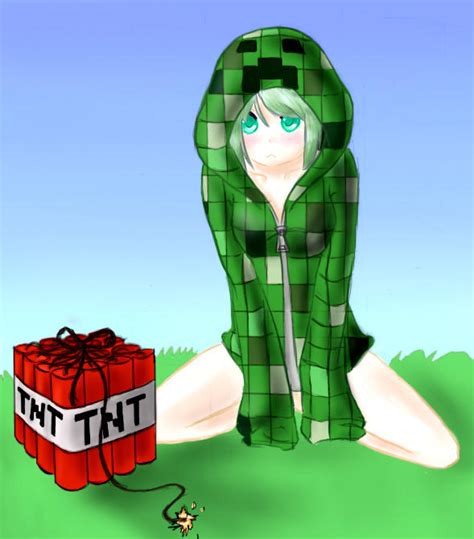 Creeper girl! by nadiki on DeviantArt