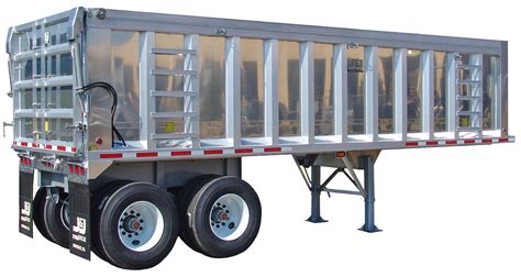 Aluminum Push Out Transfer Trailers | J&J Trucks