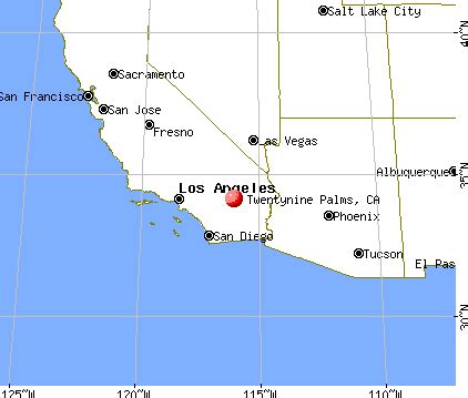 29 Palms California Map - ZOOPMAFILLE