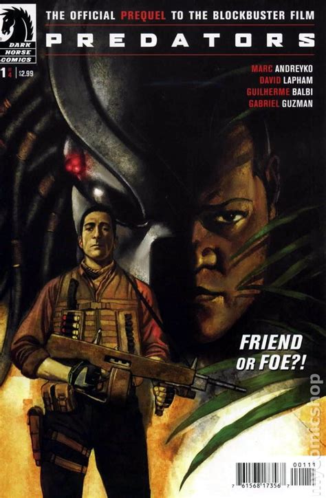 Predators Movie Prequel (2010 Dark Horse) comic books