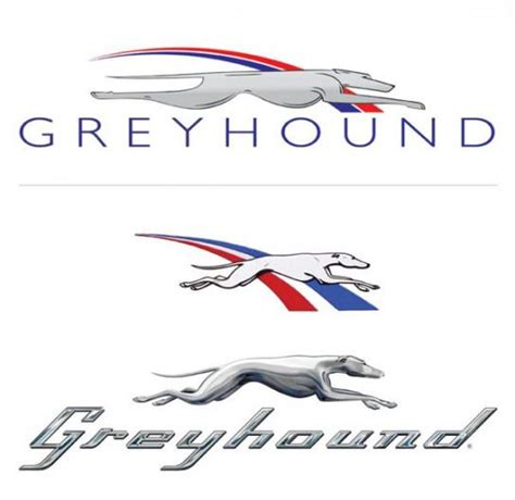 GREYHOUND BUS Logo Evolution by Alan J. Thatcher via Behance. #bus #bus #logo