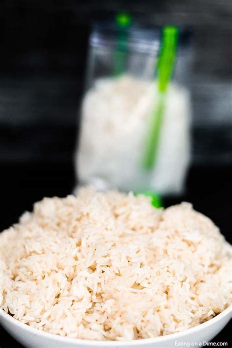 How to Freeze Rice - Save time and money freezing rice