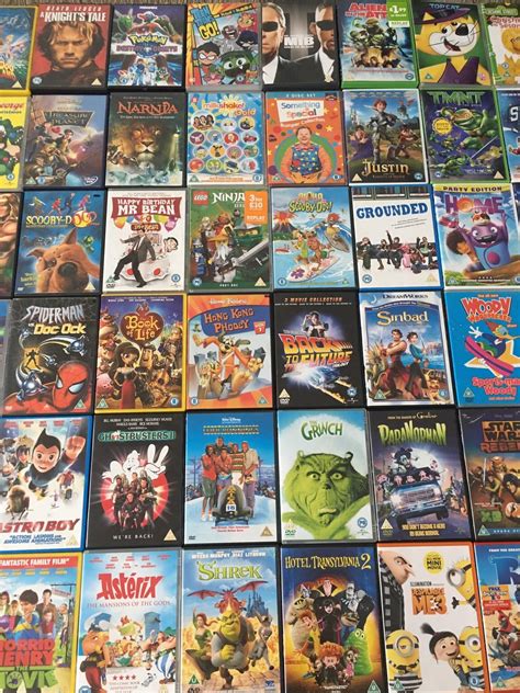 DVD kids bundle - 111 children’s DVDs in LE2 Leicester for £30.00 for ...