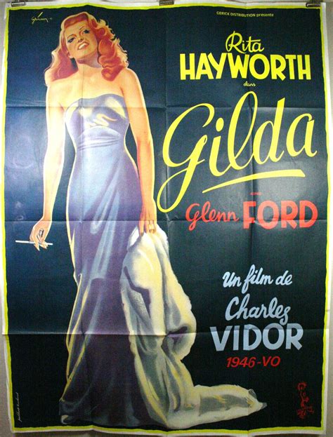 GILDA, Rita Hayworth RR72 French 1P, 1 Panel, Original Classic Movie ...