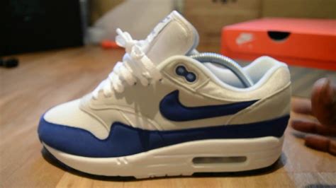 Nike Air Max 1/87 Anniversary (Blue/Royal) - YouTube