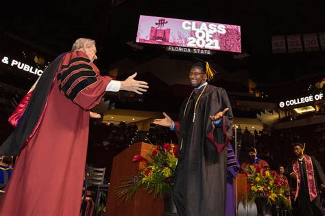 Thrasher sends Spring 2021 graduates off with inspiration from his FSU ...