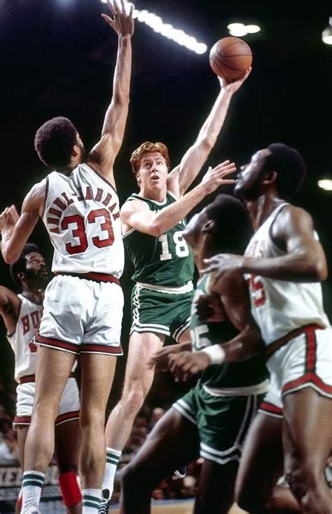 Dave Cowens Boston Celtics Kareem Abdul-Jabbar Milwaukee Bucks | Dave ...