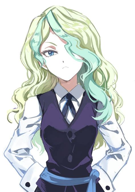 Tags: Artist Request, 77 (Artist), Little Witch Academia, Diana Cavendish, Mobile Wallpaper ...