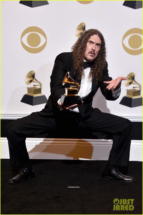 Weird Al Yankovic Celebrates Win at Grammys 2019!: Photo 4235762 | 2019 Grammys, Grammys, Weird ...