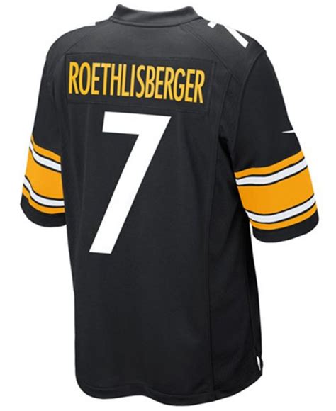 Nike Men's Ben Roethlisberger Pittsburgh Steelers Limited Jersey in ...