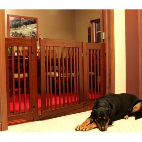 Gate with Extensions -Modern Dog -Citadel | Dog gate, Pet gate, Indoor dog gates