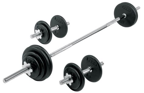 Pro Cast Iron Dumbbell / Barbell Spinlock Set - York Barbell