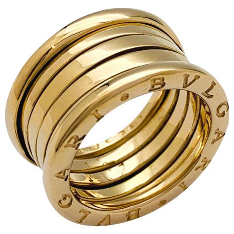 Bulgari-Ring, „B.Null1", gelbes Gold. ref.204232 - Joli Closet