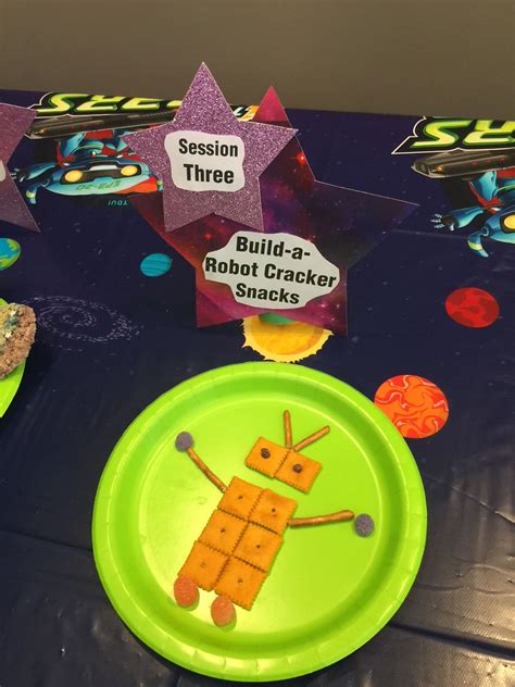 One of session 3's snack options! | Vbs crafts, Space snacks, Vbs