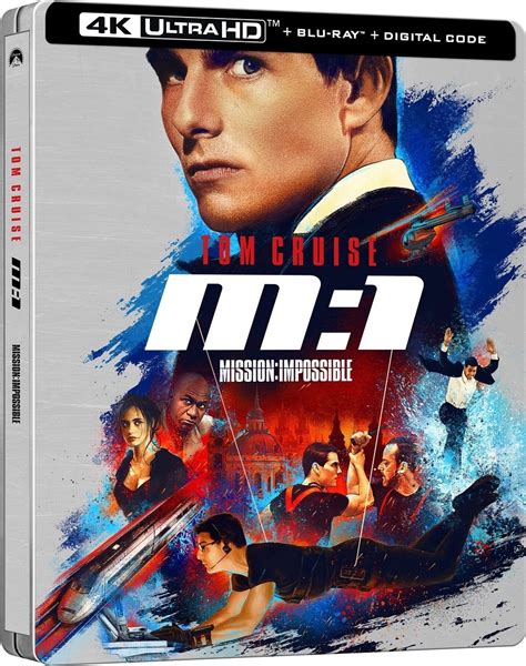 Mission Impossible 1 SteelBook in 4K Ultra HD Blu-ray at HD MOVIE SOURCE