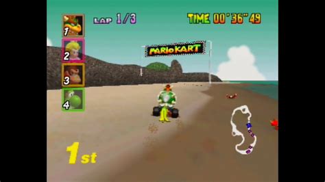 Mario Kart 64 - Koopa Troopa Beach [N64] - YouTube