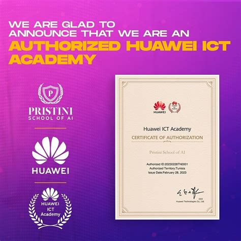 Official certified Huawei ICT Academy | AI University