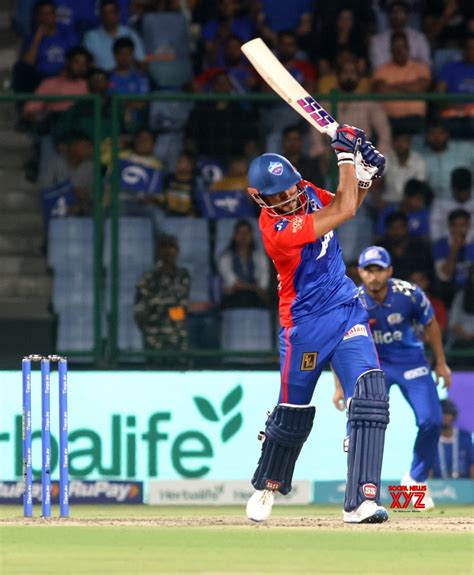 New Delhi: DC batsman Manish Pandey plays a shot during the IPL 2023 ...