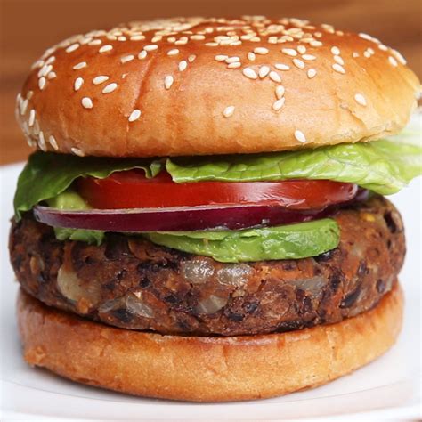 Black Bean Burgers Recipe by Tasty