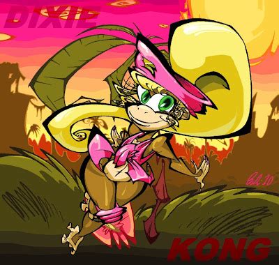 The Blog of Brendan Corris: Dixie Kong Art for Group Contest
