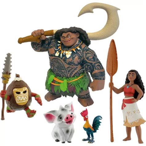 DISNEY VAIANA CHARACTERS - MOANA, MAUI, PUA BULLYLAND DISNEY Characters of Choice £5.50 ...