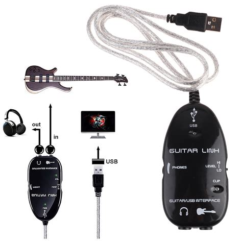 Audio Cable Guitar 1Pc Guitar Audio Cable Guitar Connection Effector ...