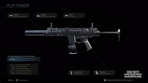 Modern Warfare® Weapon Detail: ISO