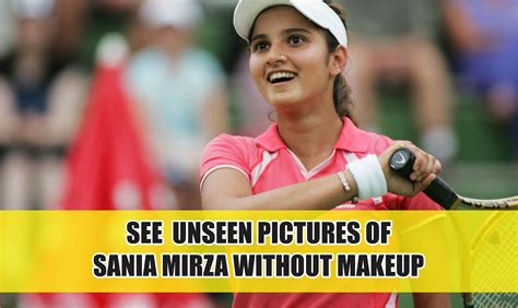 10 Unseen Pictures of Sania Mirza Without Makeup - Without Makeup Filmstars