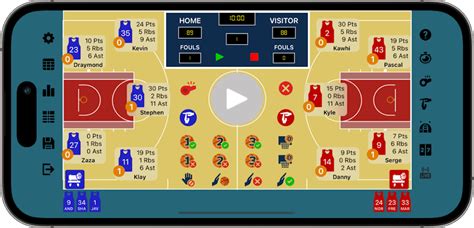 Basketball stats assistant - The best app to track your team basketball ...