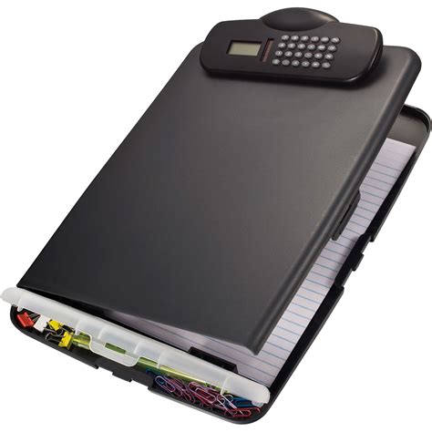 OIC Storage Clipboard With Calculator | OfficeSupply.com