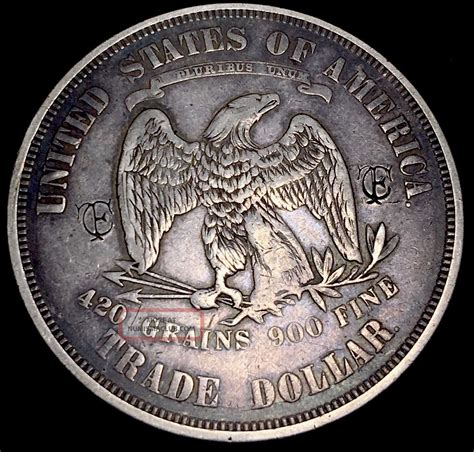 1874 Trade Dollar Silver Liberty $1 Rare U. S Coin