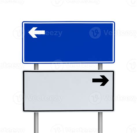 Blank road sign or traffic sign. transparent background 27778652 PNG