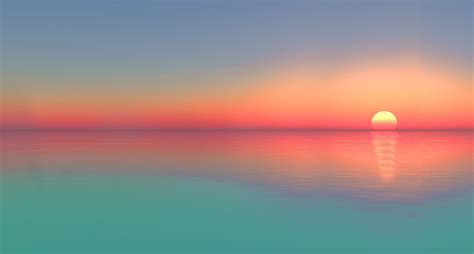 Gradient Calm Sunset Wallpaper, HD Nature 4K Wallpapers, Images and Background - Wallpapers Den