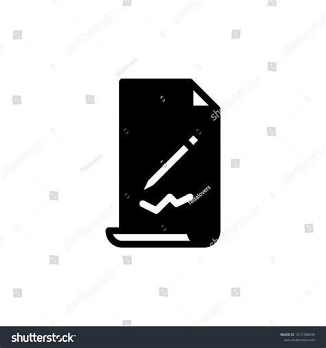 File Icon Black White Stock Vector (Royalty Free) 1617748039 | Shutterstock