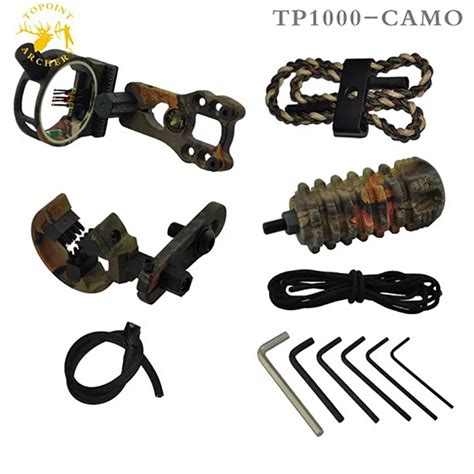 Professional Compound Bow Accessories Upgrade Combo Archery Bow Sight Kits Arrow Rest Stabilizer ...