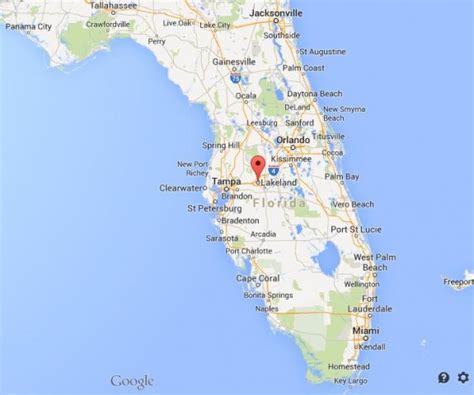 Map Of Lakeland Florida | Maps Of Florida