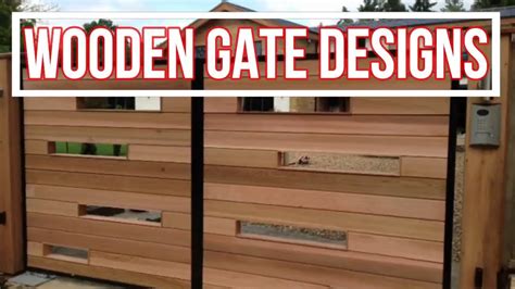 TOP 35 WOODEN MAIN GATE DESIGNS FOR YOUR HOME 2020 |HD| - YouTube