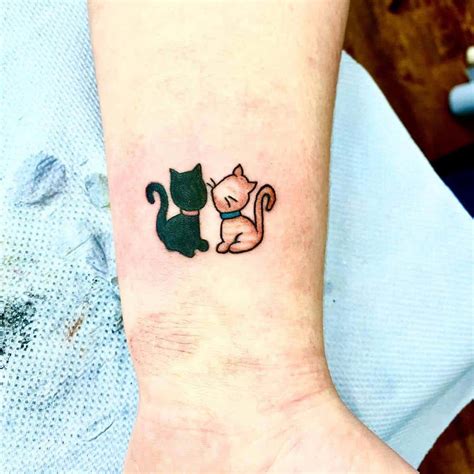 Top 61+ Best Simple Cat Tattoo Ideas - [2021 Inspiration Guide]