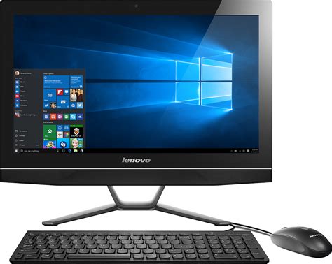 Best Buy: Lenovo 21.5" Touch-Screen All-In-One Computer Intel Pentium ...