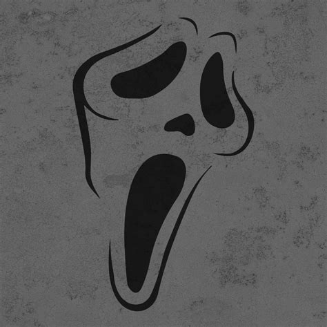 Scream Stencil