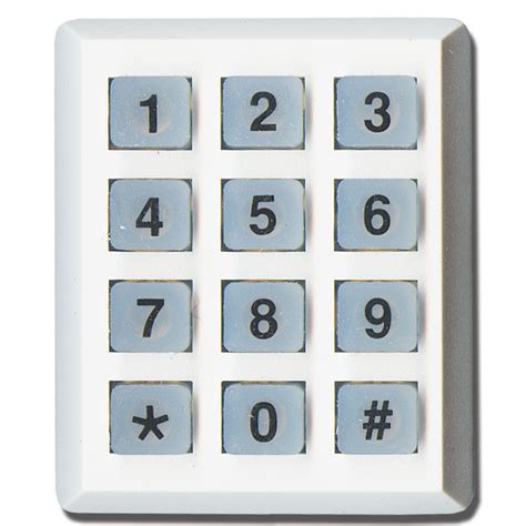 Wireless Mini Numeric Keypad White - Totritech