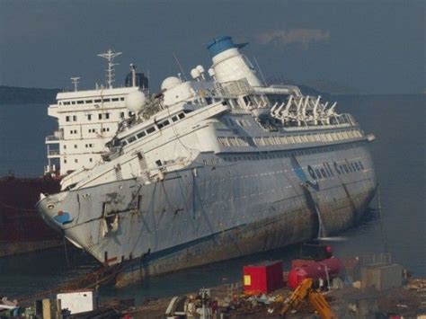 Former PACIFIC PRINCESS’ Scrapping Begins | Love boat, Abandoned ships ...