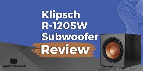 Klipsch R-120SW Subwoofer [Perfect For Your Setup?] - Subwoofergenuis