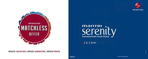 Mantri Serenity Floor Plans | Kanakapura Road, Bangalore